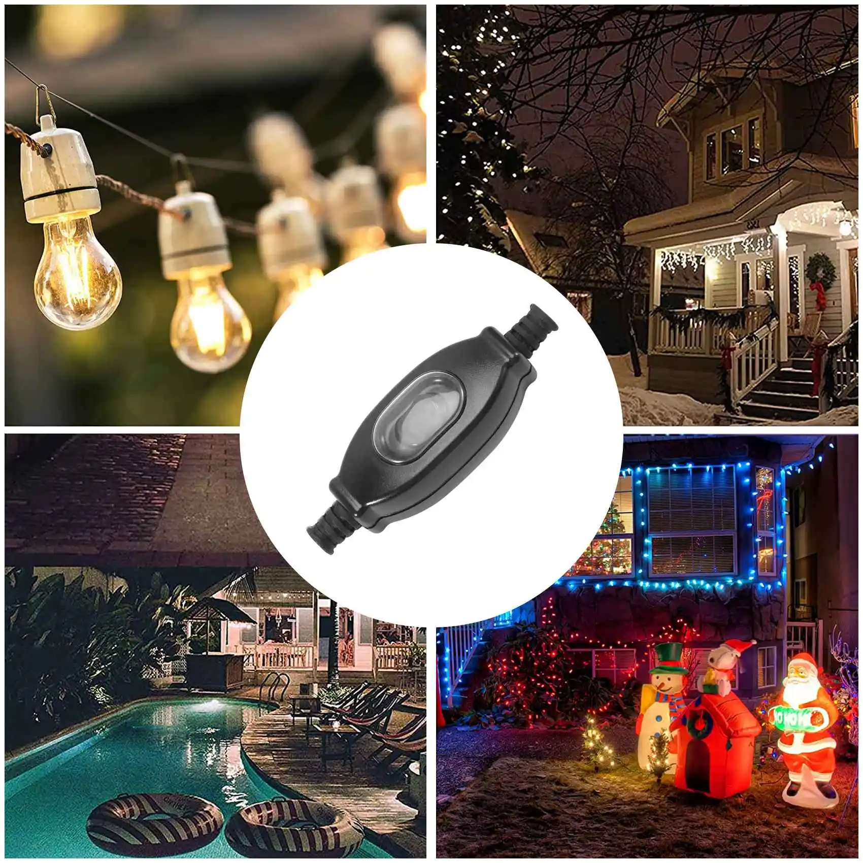 

Водонепроницаемый встраиваемый выключатель HOPE 3A 250В 8мм, IP65, круглый, с серебряными контактами, двухпозиционный, пылезащитный