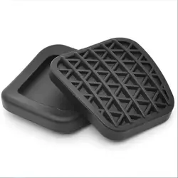 2pcs Car Brake Clutch Pedal Pad Rubber Cover for Rubber Sleeve for Car Brake Pedal Suitable for Vauxhall, Chevrolet, Opel Cars