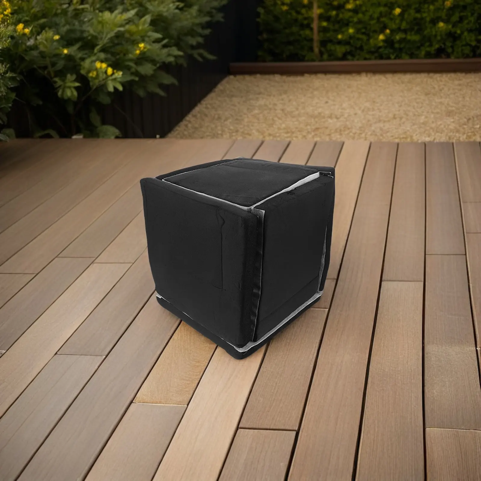 Thick Deadening Box 11x9.8 Inch Noise Reduction Enclosure for Booster Water Pumps Black Sponge Sound Absorbing Generator Quiet