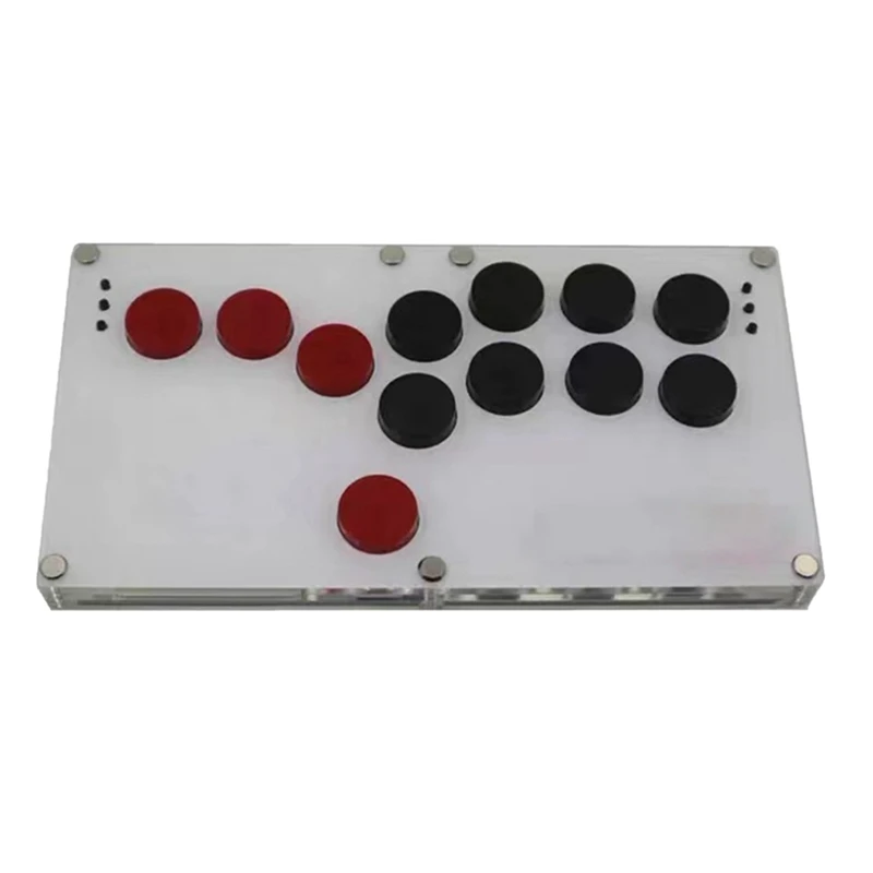 

Slim Finger Joystick Full Button Arcade Fight Controller Game Controller With Hot-Swap Function For Favorite Arcade Game Durable