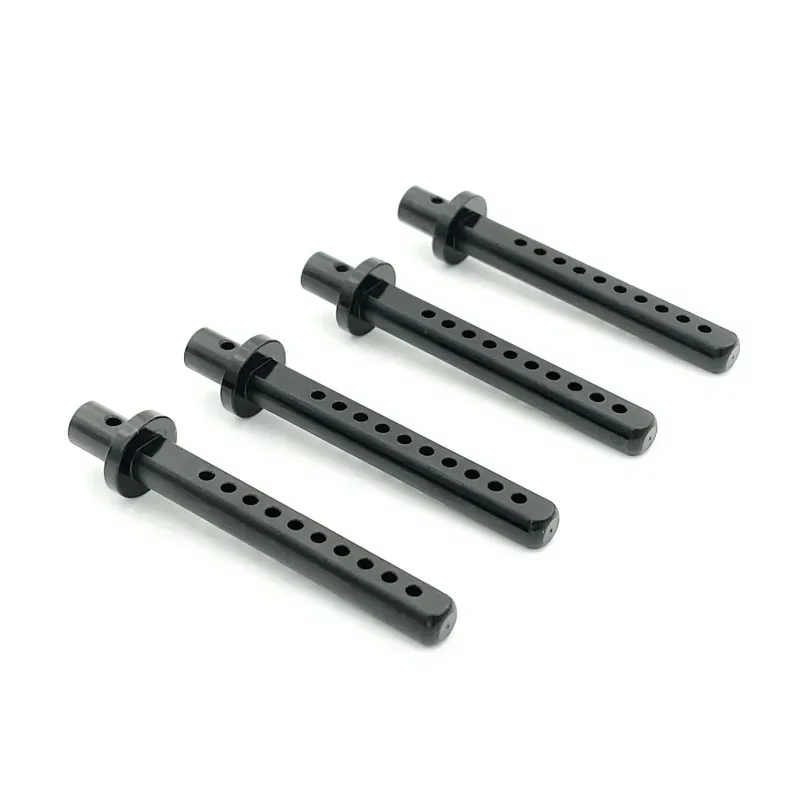 

4PCS Metal RC Car Shell Column Mount Body Post Holder with R Clips for 1/10 RC Crawler Car Axial SCX10 Upgrade Parts