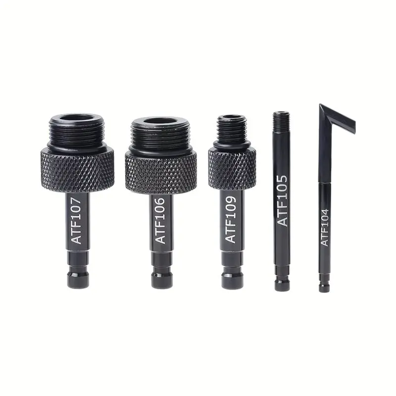 

Reliable-ATF Adaptor Set 5PCS Automatic Transmission Fluid Oil Filling Filler Adapter Transmission Oil Filler Connector