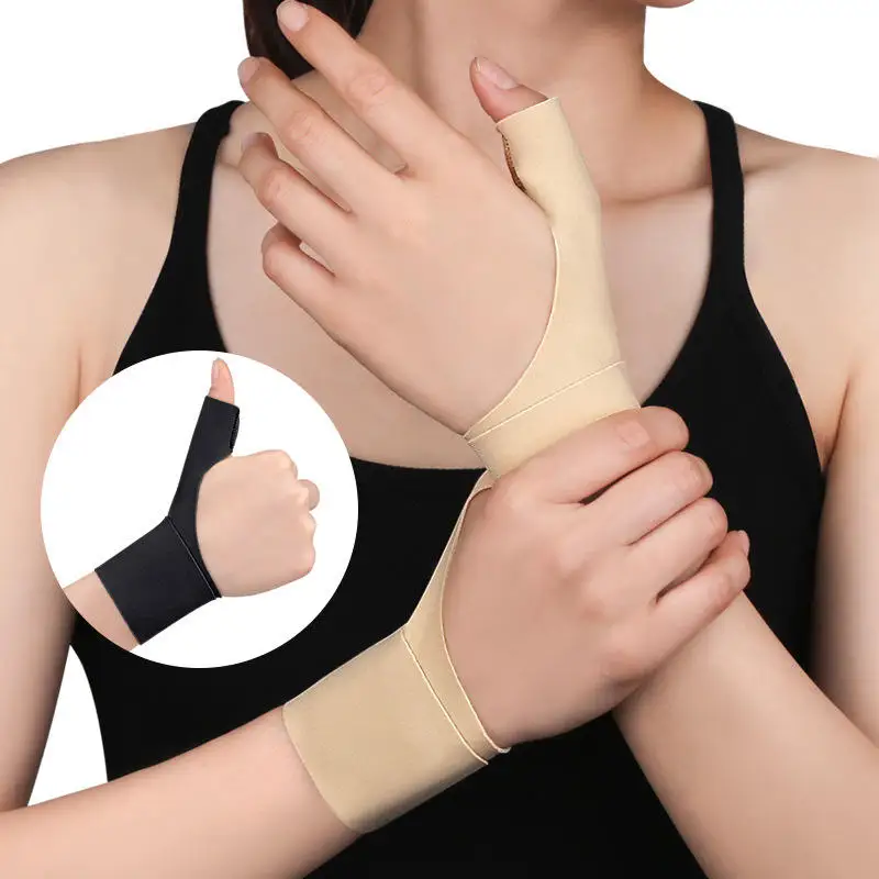 

1Pcs Thumb Wrist Support Breathable Adjustable Fixation Brace for Sports Gym Weight Lifting Arthritis Tendonitis Pain Relief