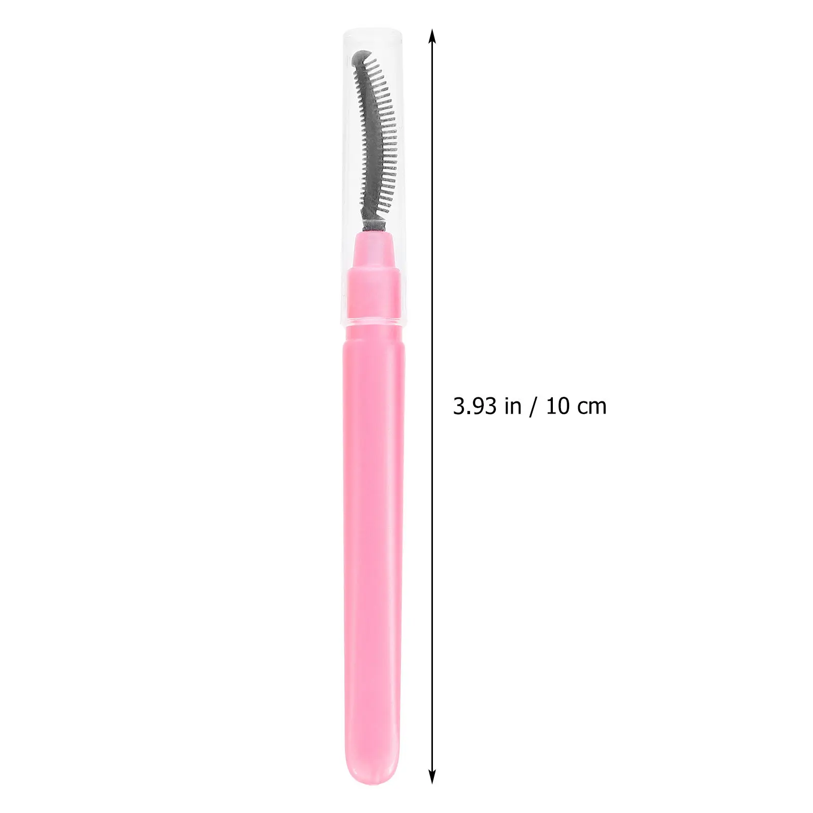6Pcs Silicone Mascara Wand Soft Flexible Bristles for Eyelash Extension Prep Lash Curling Mascara Smudging Brow Shaping Eye