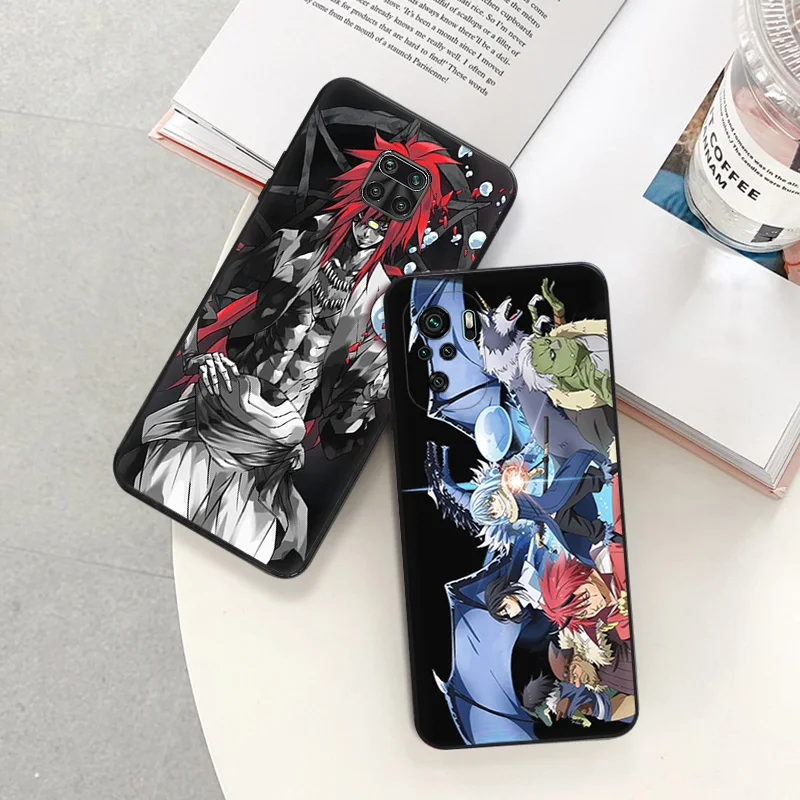 Matte Phone Cases For Redmi 9 9A 9C 9T K40 K60 A3 A2 A1 Plus Note9s 8T 7 8 Pro A3X That Time I Got Reincarnated as a Slime Cover