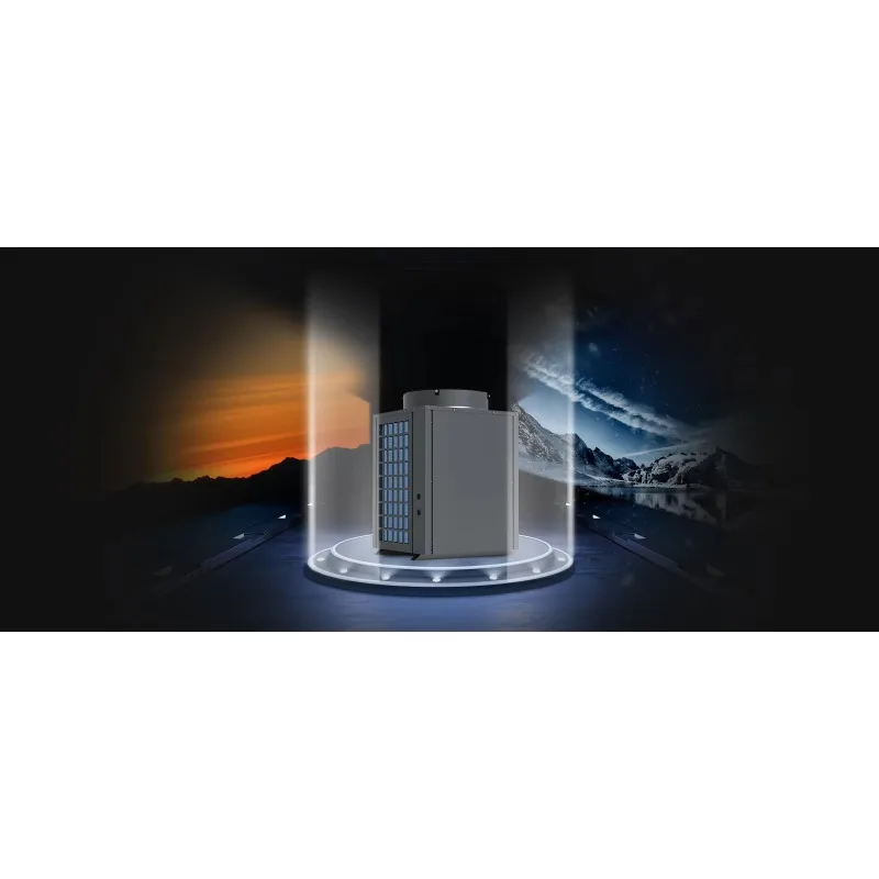 Sunrain High Temperature Heat Pump Max 75C Hot Water Outlet Commercial Heat Pumps