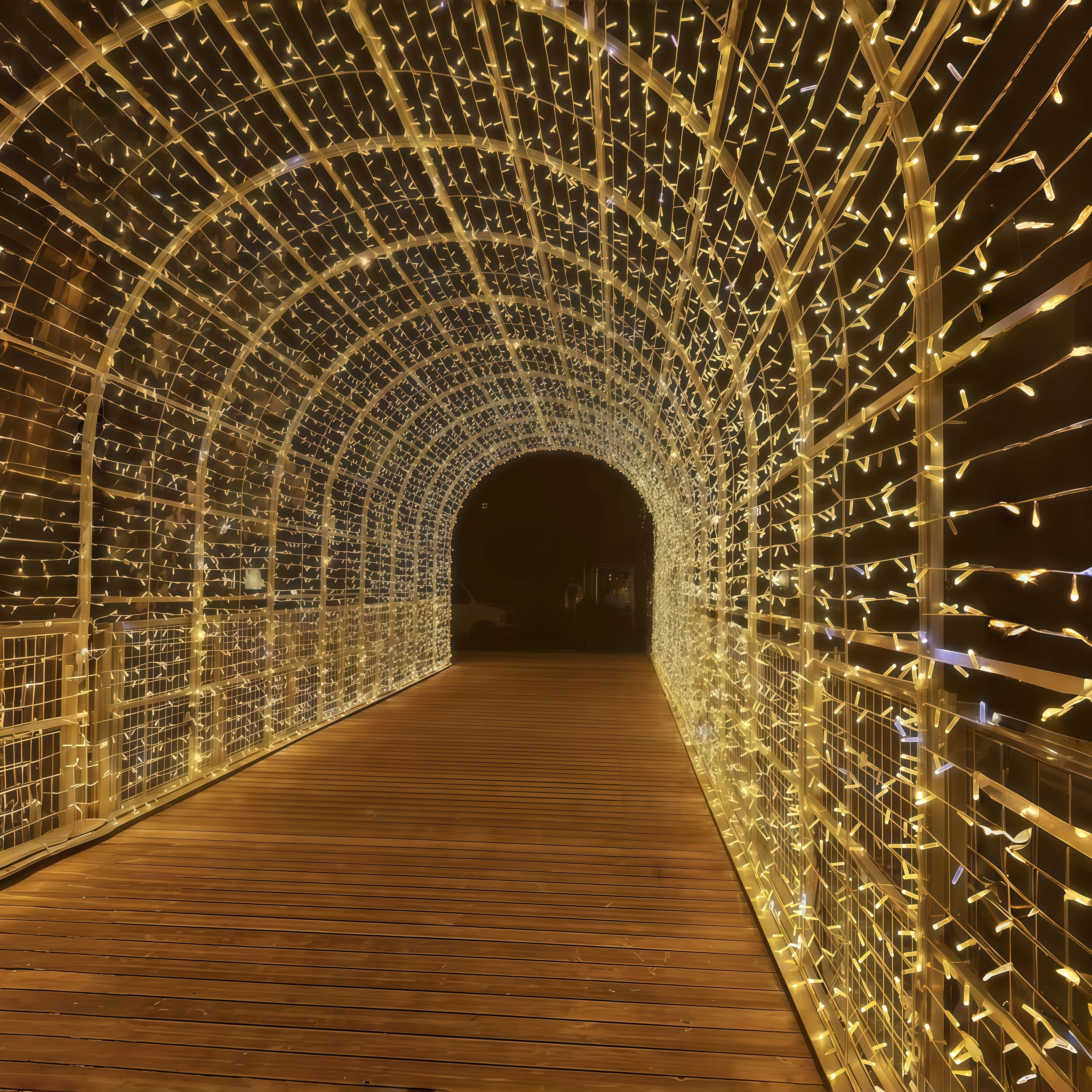 Romantic LED Arch Tunnel Light - Outdoor Lighting Wedding Decor 评论和价格