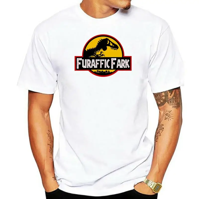 Furafic Fark camiseta Furafic Fark Park película Logo clásico dinosaurio T Rex