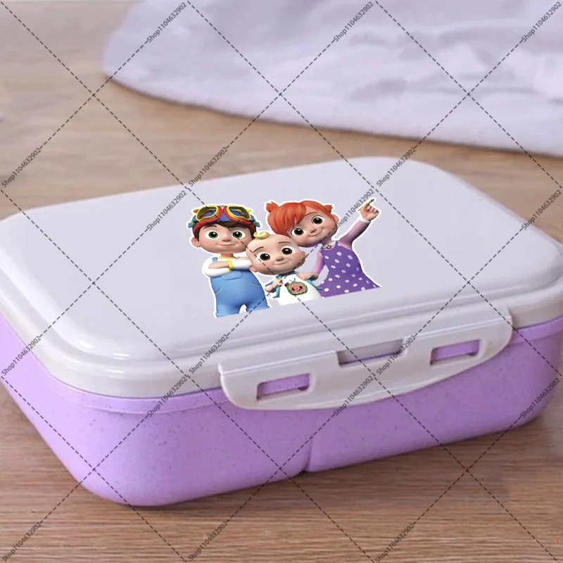 Cocomelons Cute Lunchbox Cartoon Anime Pattern Printed Bento Lunch Box Students Fashion Food Storage Containers Birthday Gifts