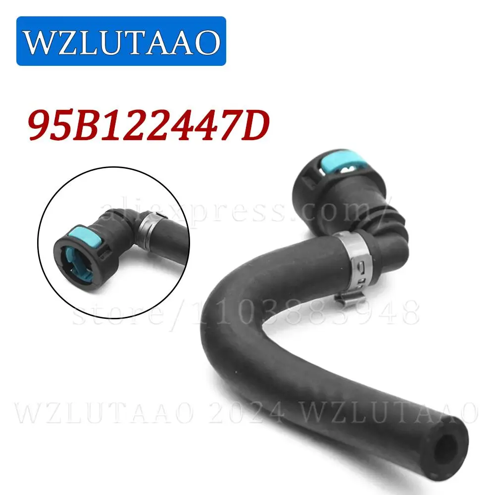 Exhaust Pipe Coolant Breather Line Hose 95B122447D,95B122447C,95B 122 447 D,95B 122 447 C For Porsche Macan 3.0L 3.6L 2015-2018