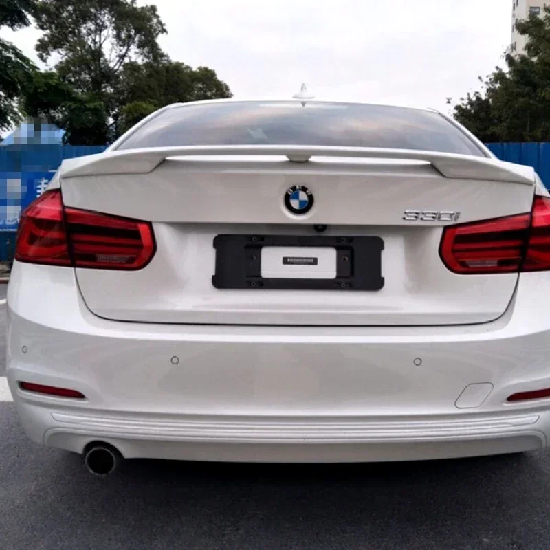 For BMW F30 F35 320i 320li 325li 328i 2011 - 2015 Rear Trunk Spoiler ABS Material Primer Color Car Tail Wing Decoration