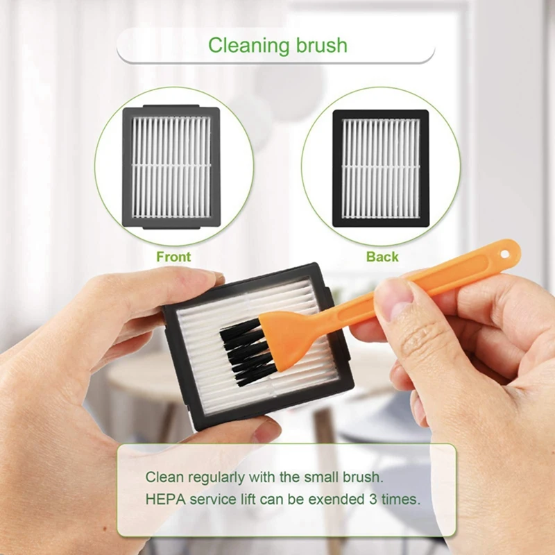 Filter Mop Cloth For Irobot Roomba I7 I7+ E5 E6 I3 Vacuum Cleaner Main Side Brush Spare Parts