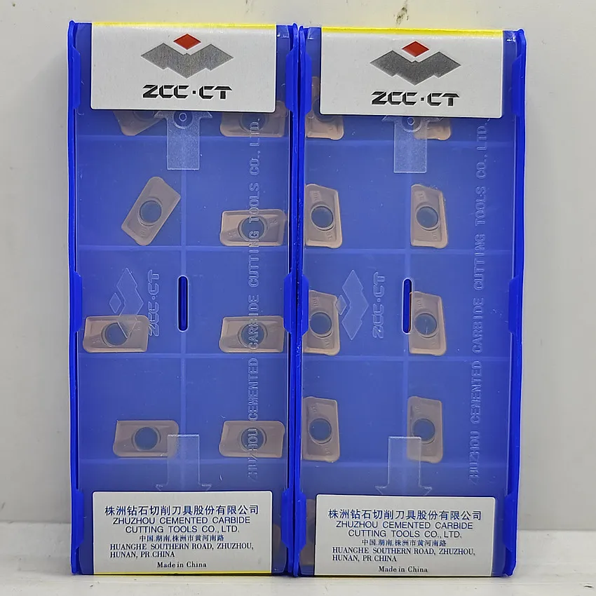 Imagem -04 - Carbide Insert Milling Inserts para Aço e Apkt11t316-apm Yb9320 Apkt11t316-apm Apkt11t316-apm Apkt11t316 Zcc.ct Lâmina Cnc Aço Inoxidável