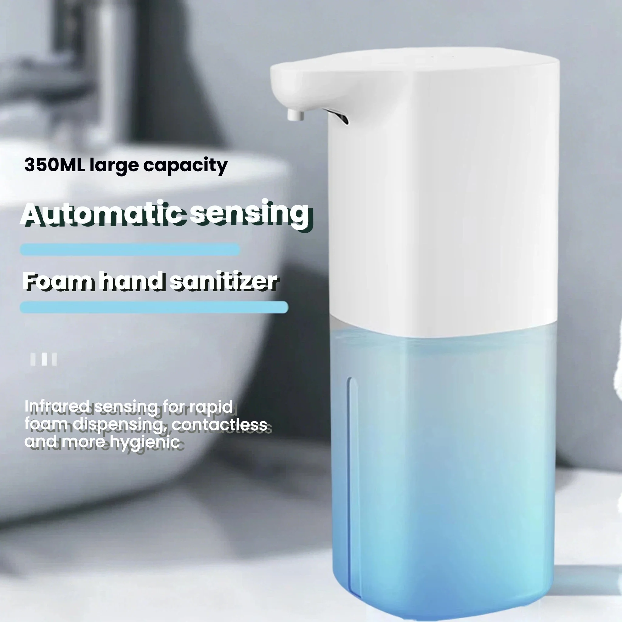 

New smart automatic sensor foam hand sanitizer alcohol dispenser soap dispenser