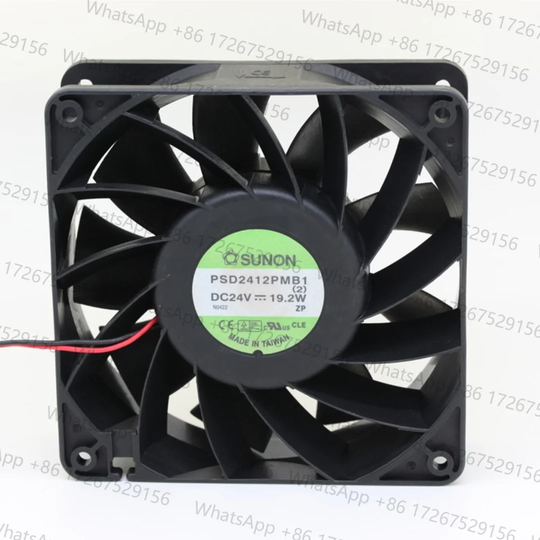 120mm 24V Welding Fan For Sunon 120mm X 120mm X 38mm PSD2412PMB1 12cm DC 24V 19.5W Server Inverter Axial Cooling Fan