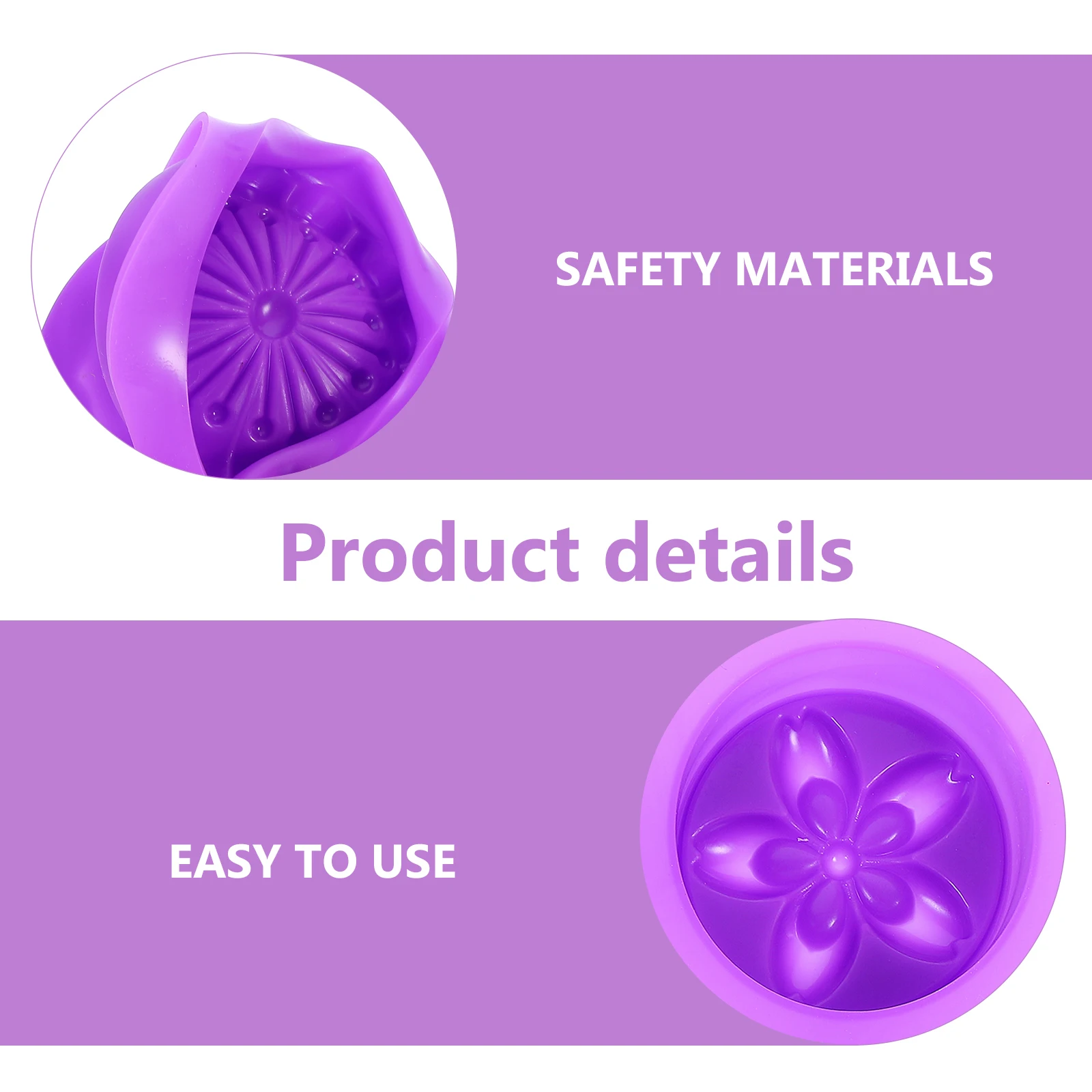 

Silicone Cake Mold Bake Tool DIY Modeling Baking Accessory Chocolate Muffin Flower Shaped Heat Resistant Non Stick Easy Clean