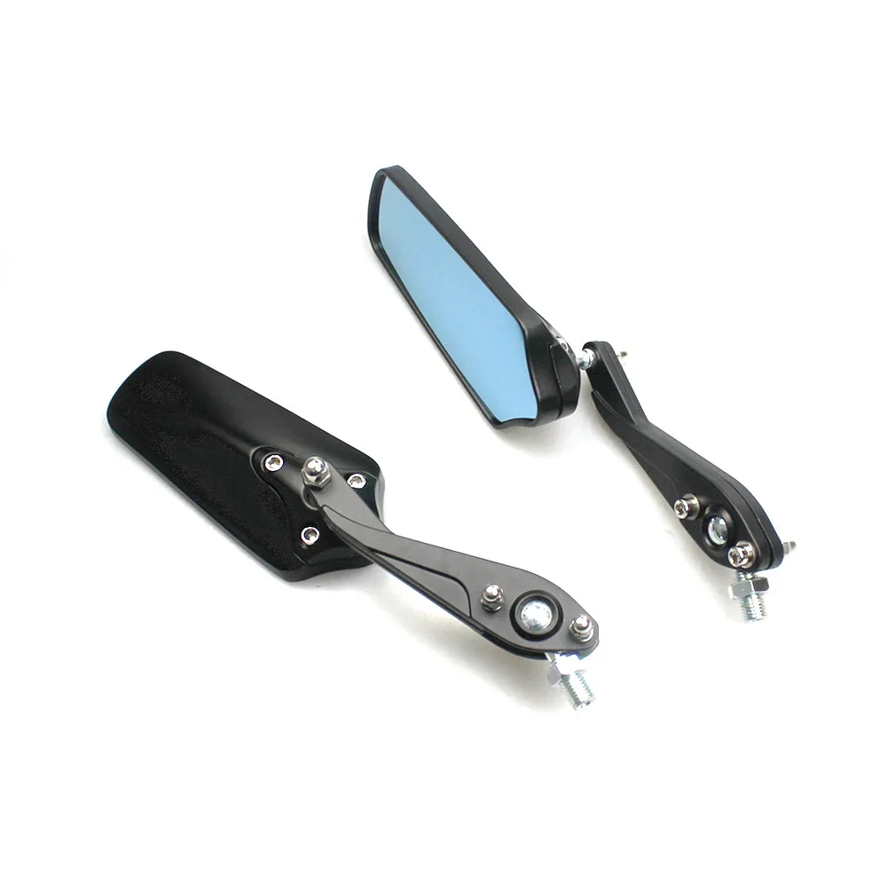 

2 шт. универсальные зеркала заднего вида для мотоцикла 8 мм/10 мм боковое зеркало кафе Racer старая школа скутер внедорожный