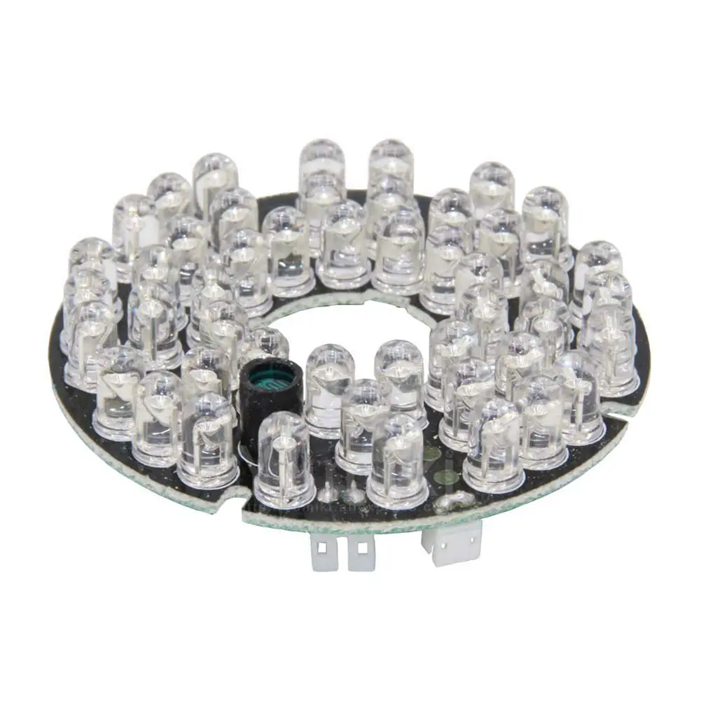 Panneau d'ampoules pour caméra de sécurité domestique CCTV, éclairage infrarouge, 48 LED, IR, 60 ampoules résistantes