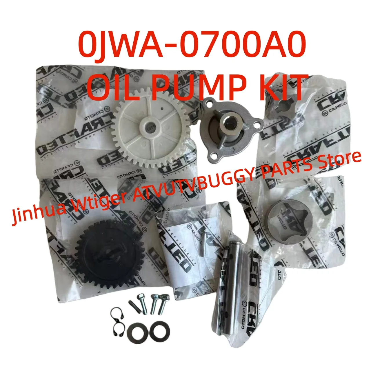 Original Package Oil PUMP Kit 0JWA-0700A0 (0800-070001-6 0JWA-070003) For CF8001000 ATV UTV SSVCforce Zforce Z8 X8 X10 U10