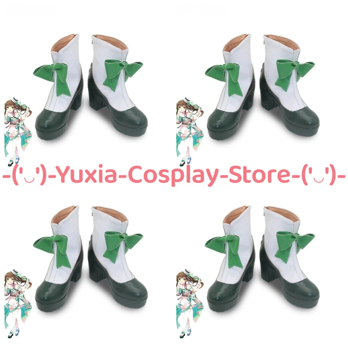 

Юксиакосплей! Gochuumon wa Usagi Desu ka Chiya Ujimatsu Обувь для косплея Аниме Персонаж Опора Сапоги из искусственной кожи Костюм для вечеринки