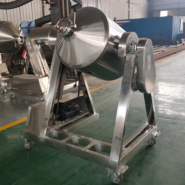 

Gold Seller Factory Supply Stainless Steel Drum Mixer Machine 40L 60L 90L Dry Powder Mixing for Food