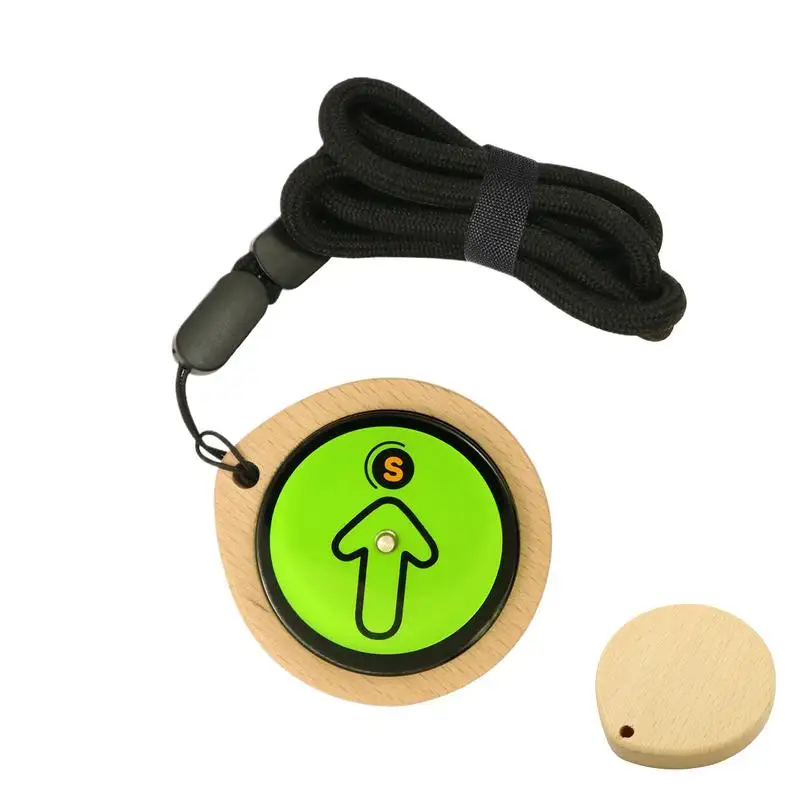 Mini Compass Wooden Student Compass Lightweight Navigation Teaching Aids Outdoor Multifunctional Camping Compass Experimental