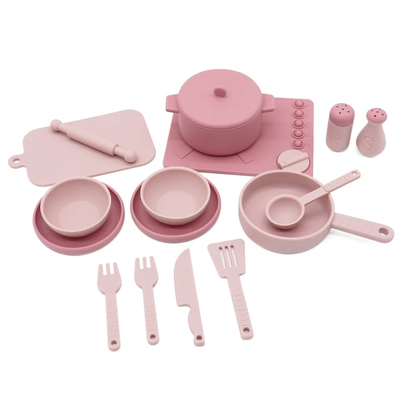 Children Play Home Early Education Simulation Afternoon Tea Dessert Cake Tea Set Selling Role Play Educational Toys