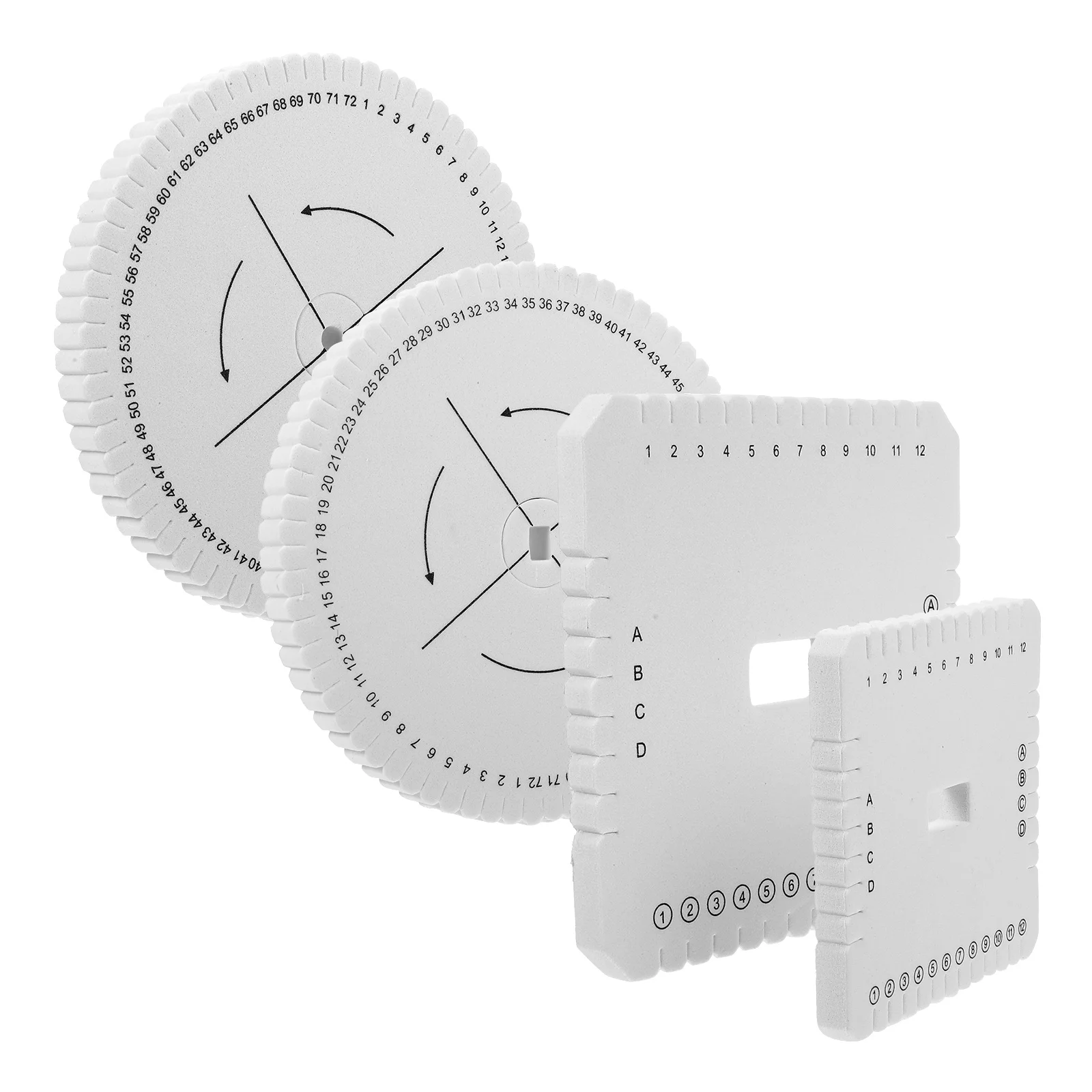 1 مجموعة تجديل القرص Kumihimo مضفر لوحة رغوة مجلس سوار ذاتي الصنع صانع مجوهرات الحياكة أداة الديكور الحبل لوازم الحرفية