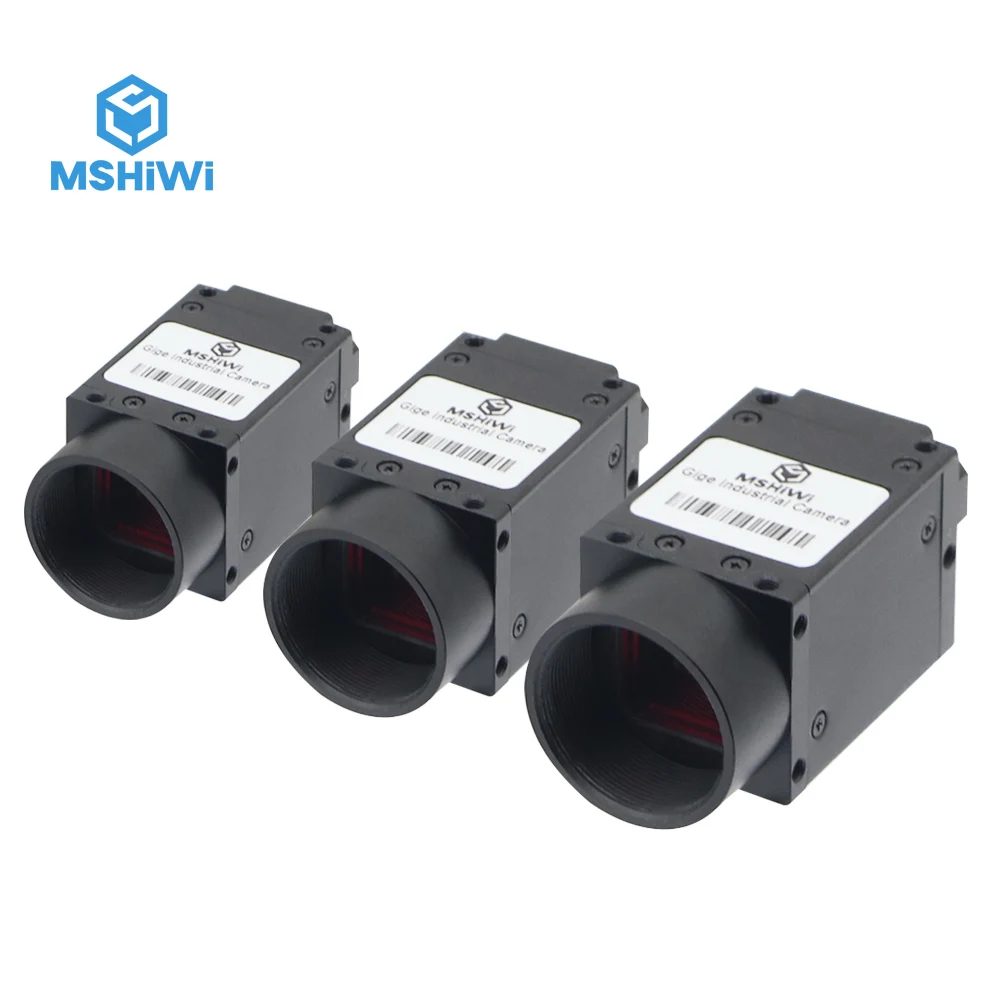Automated Optical Inspection GigE Industrial Cameras, 1" CMOS, Global Shutter, Color, 4.0 MP,  with SDK / External Trigger 28FPS