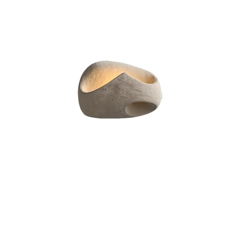 

Minimalist cement wall lamp Wabi Wind Art B & B hotel background wall corridor aisle lamp