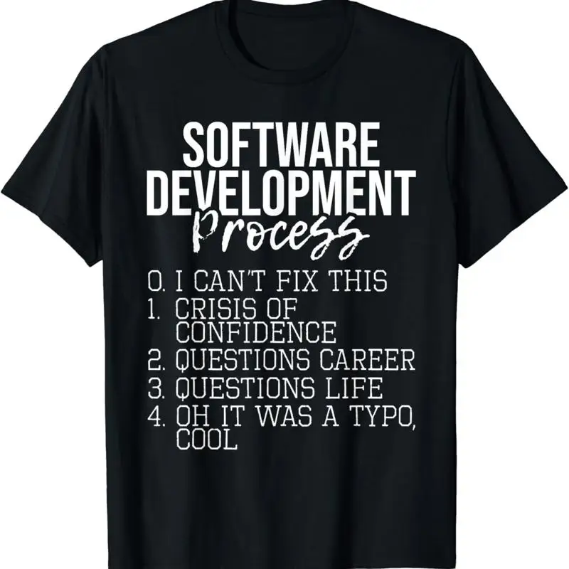 Software Development Process Coding Programmer Coder T Shirt