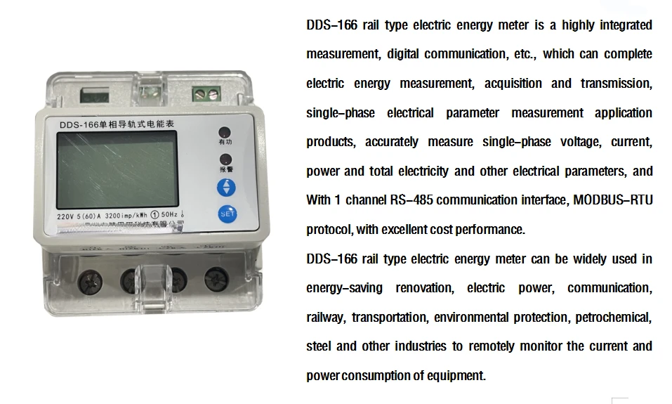 DLA JSY-MK-166D Inteligentny miernik prądu Wolt Amperomierz Cyfrowy panel Monitorowanie mocy DC Solar Energie Miernik Wyświetlacz LCD Miernik Kwh