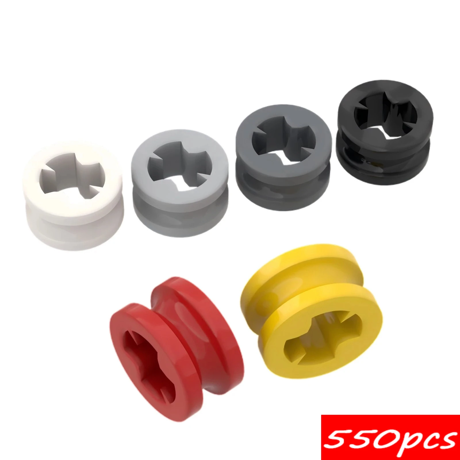 

550P High-Tech Assemble Particle 32123 Cross Half Shaft Sleeve Outer Building Blocks Kit Replaceable Part Toy For Children Gift