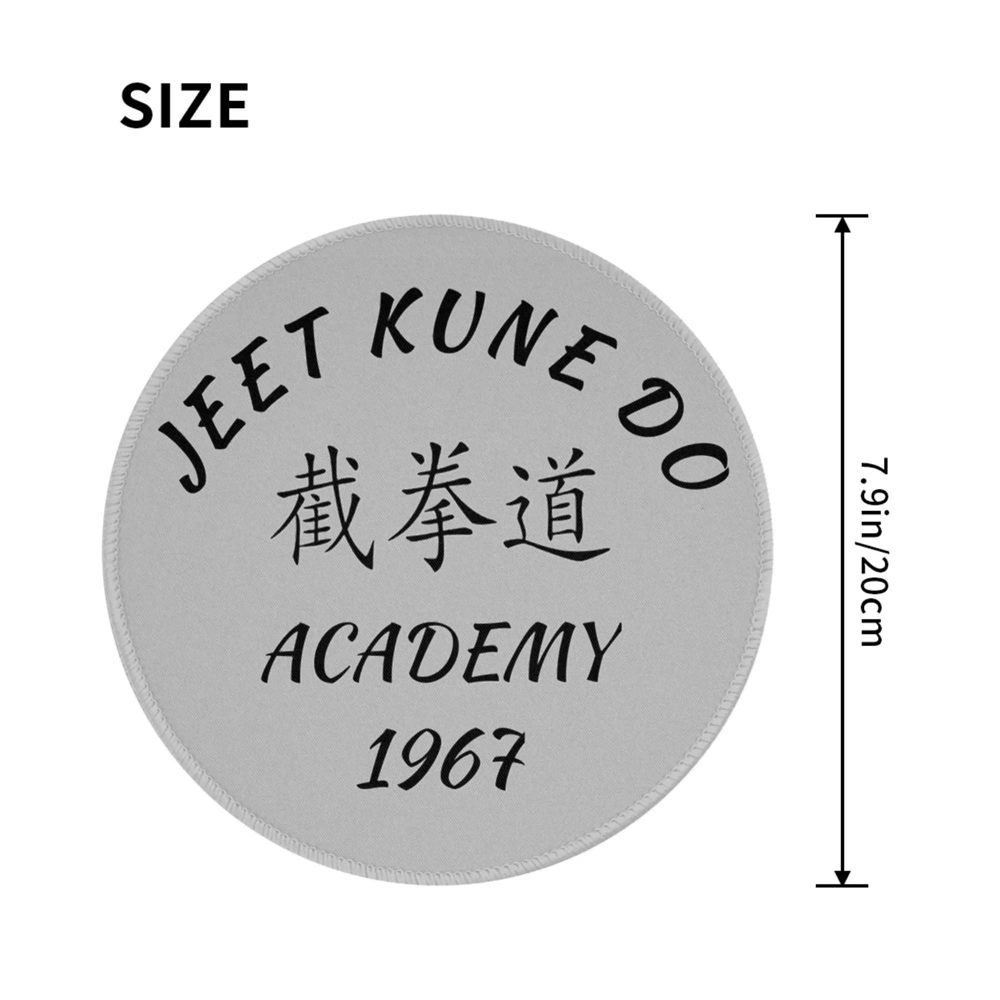 Jeet Kune Do Shirt Martial Arts JKD Academy Mouse Pad Computer Keyboard Mouse Mat Gamer PC Laptop Desk Mat Office Table Mats