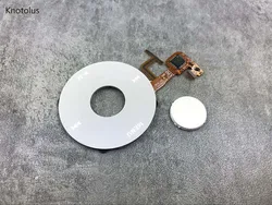 white repair replacement click wheel white central button key for iPod 5th gen video 30gb 60gb 80gb