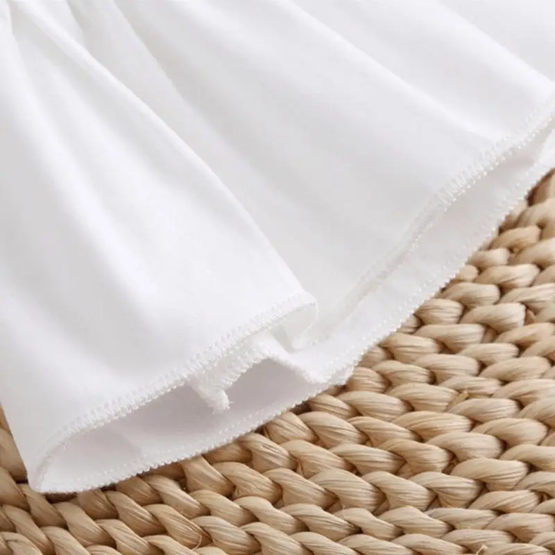 C9GE Decorative Ruffle Sleeves Girls False Pleated Cuffs for Women Dress Female White Color Coat Shirt Cuffs Accessories