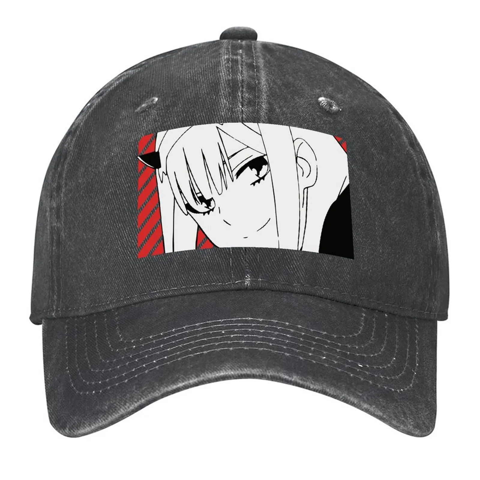 

Zero Two Baseball Cap Trucker Hat cute Hat Beach Luxury Hat Men's Women's
