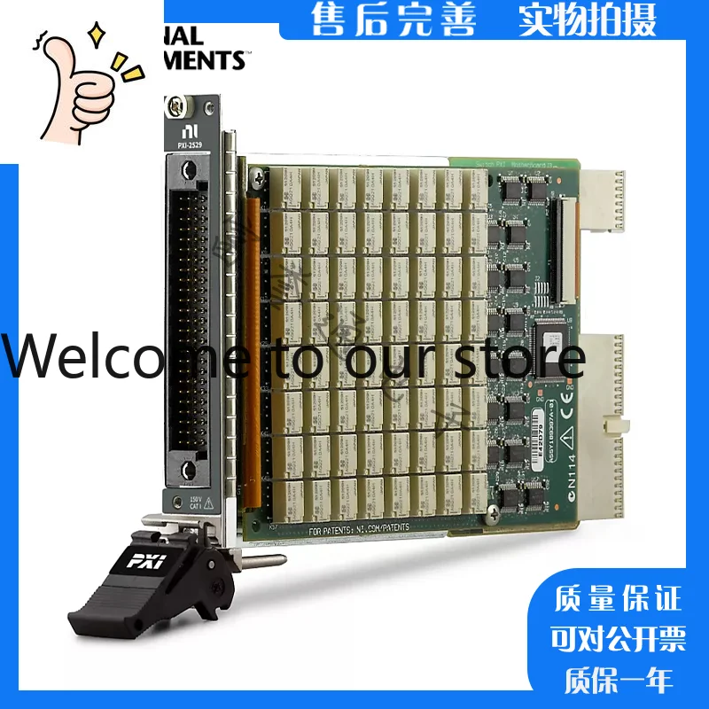 

US NI PXI-2527, 32-канальный (2-проводной) мультиплексорный переключатель на 300 В, 778572-27