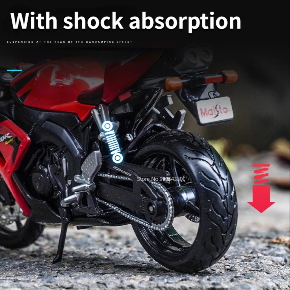 Maisto 1/12 Honda CBR1000RR Alloy Motorcycle Toy Assembly Scale Model Birthday Present Toy for Kids Simulation Collectible Gifts