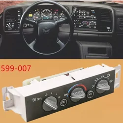 Heater AC Control climate Panel Switch for 1996-2000 Chevy GMC C1500 K1500 C1500 C2500 C3500 K1500 K2500 K3500 599007 16231175