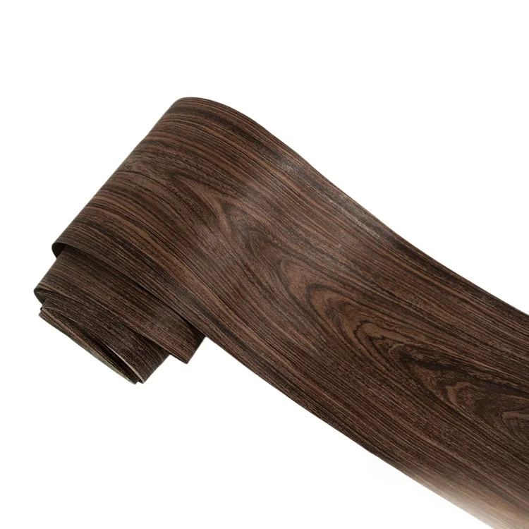Natural Black Rosewood Veneer, 0.25mm, 250x16cm, For Decoration, Speaker & Cabinet Refinishing.(Backing Non-woven Fabric)
