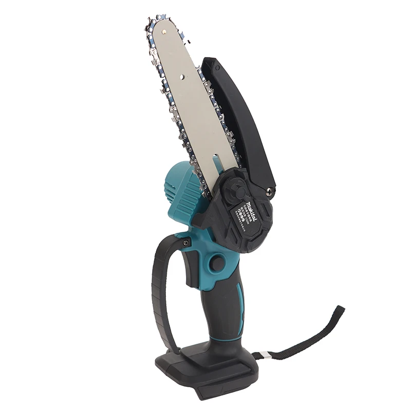 

6 Inch Electric Chain Saw Handheld Portable Chainsaw Tree Wood Cutter Pruning Garden Power Tool 18V No Battery