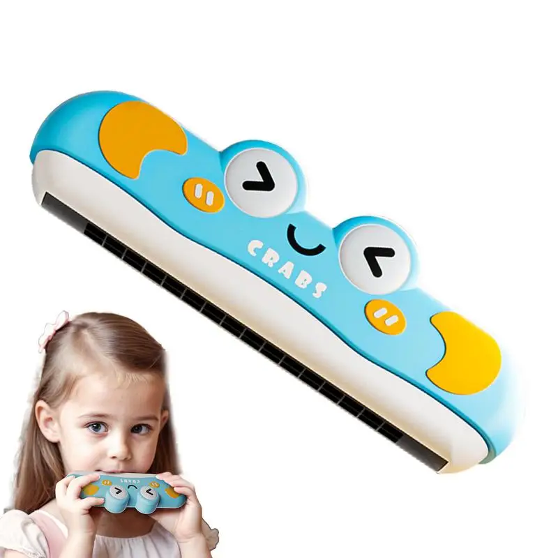 Cartoon Beginner Blow Instrument Children Harmonica Toy Portable Children Musical Instrument Harmonica For Children Toddler Kids