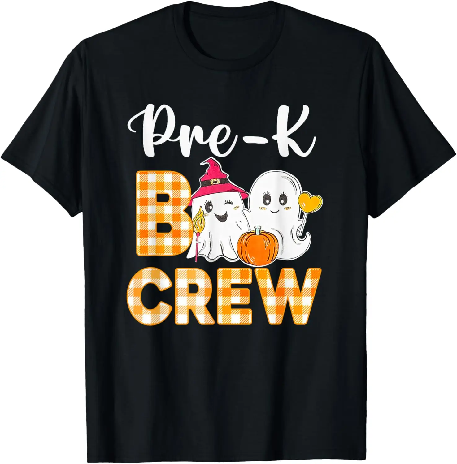 Pre-K boo crew Halloween Costume Pre-K Boy Girl T-Shirt