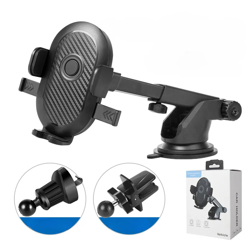 

Новый навигационный GPS-держатель для телефона с автоматической блокировкой, держатель на присоске, многофункциональный вращающийся вентиляционный отверстие, универсальный автомобильный держатель для телефона