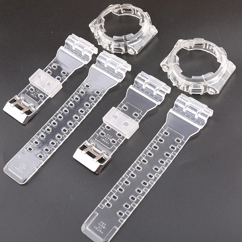 Watch Accessories Transparent strap for men and women GA120 110 140 GD120 GAX100 resin case