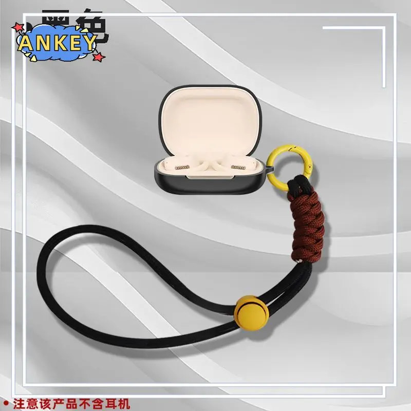Case for EDIFIER FitFree Protective Nylon Lanyard Soft Cover Shells  Anti Dust Sleeve Hand Rope Strap Accessories