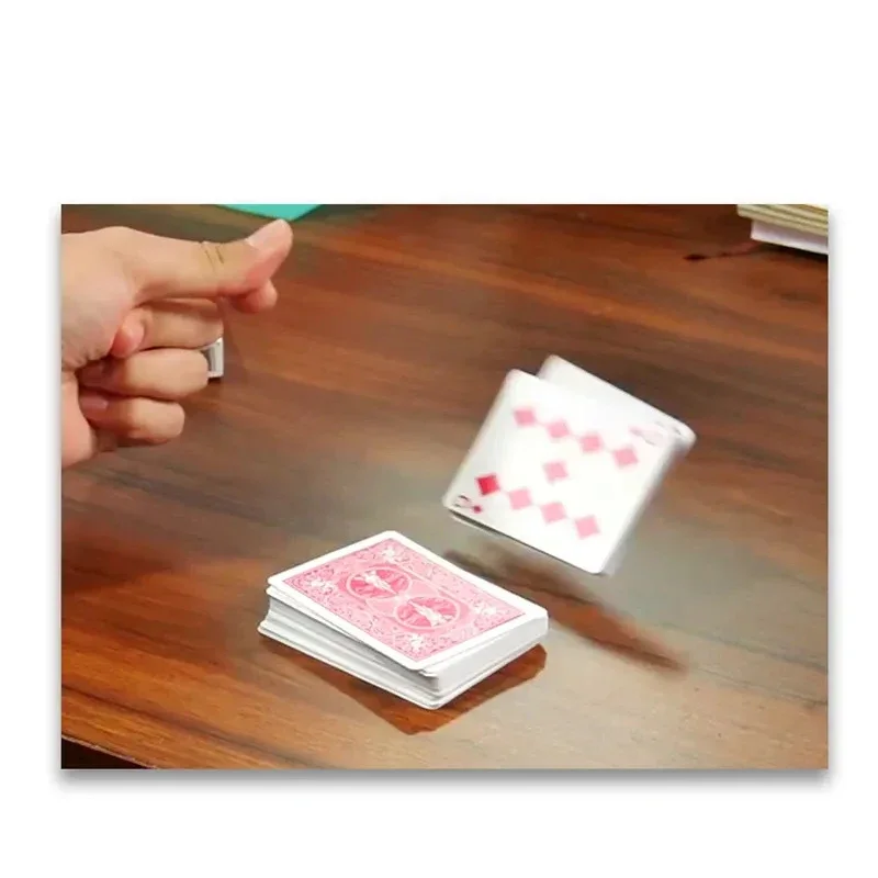 Find the Card by Snapping Fingers or Blowing Card Magic Trick Close Up Magic Magica Magicians Prop Accessory Illusion Gimmick