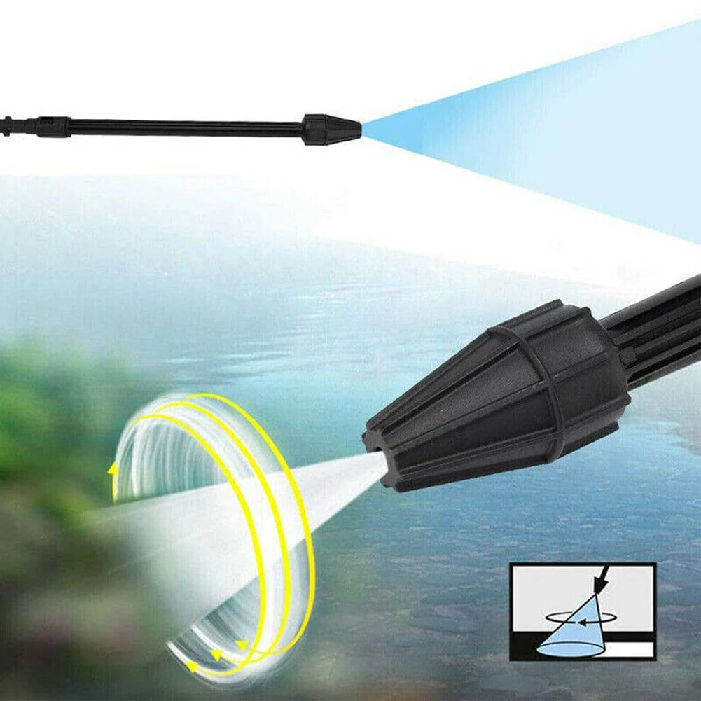 Dirt Blaster Turbo Nozzle Wash Gun Nozzle High Pressure Washer Rotating Turbo Lance Nozzle for Karcher K2-K7 LAVOR VAX BS COMET