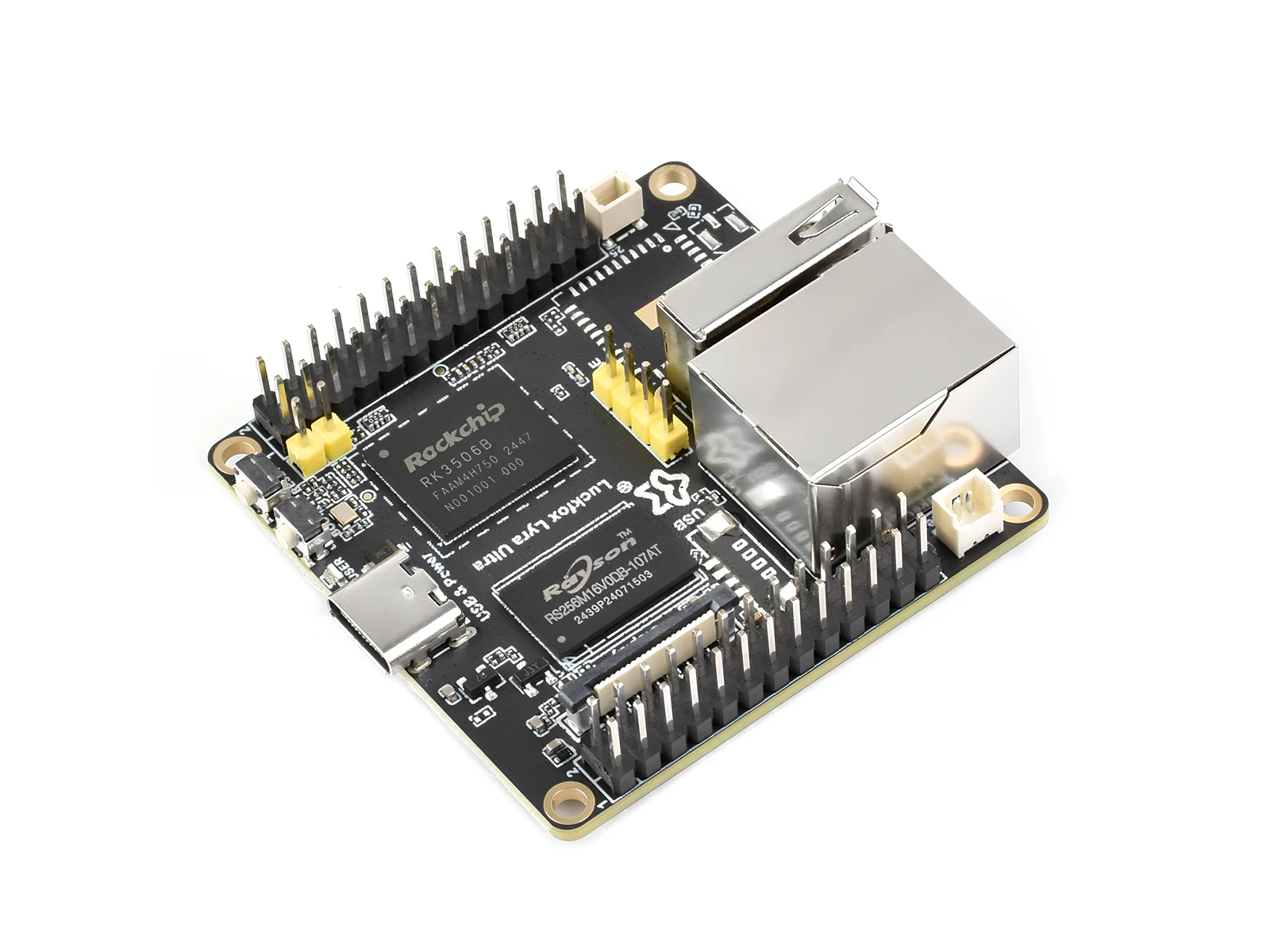 Picture 3: Waveshare Luckfox Lyra Ultra RK3506B Linux Micro Development Board, 512MB DDR3L,  10/100M Ethernet Port